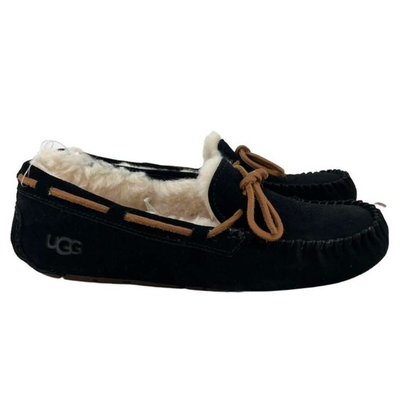 UGG | Women's Dakota Slippers | Black | Various Sizes - Picture 3 of 7